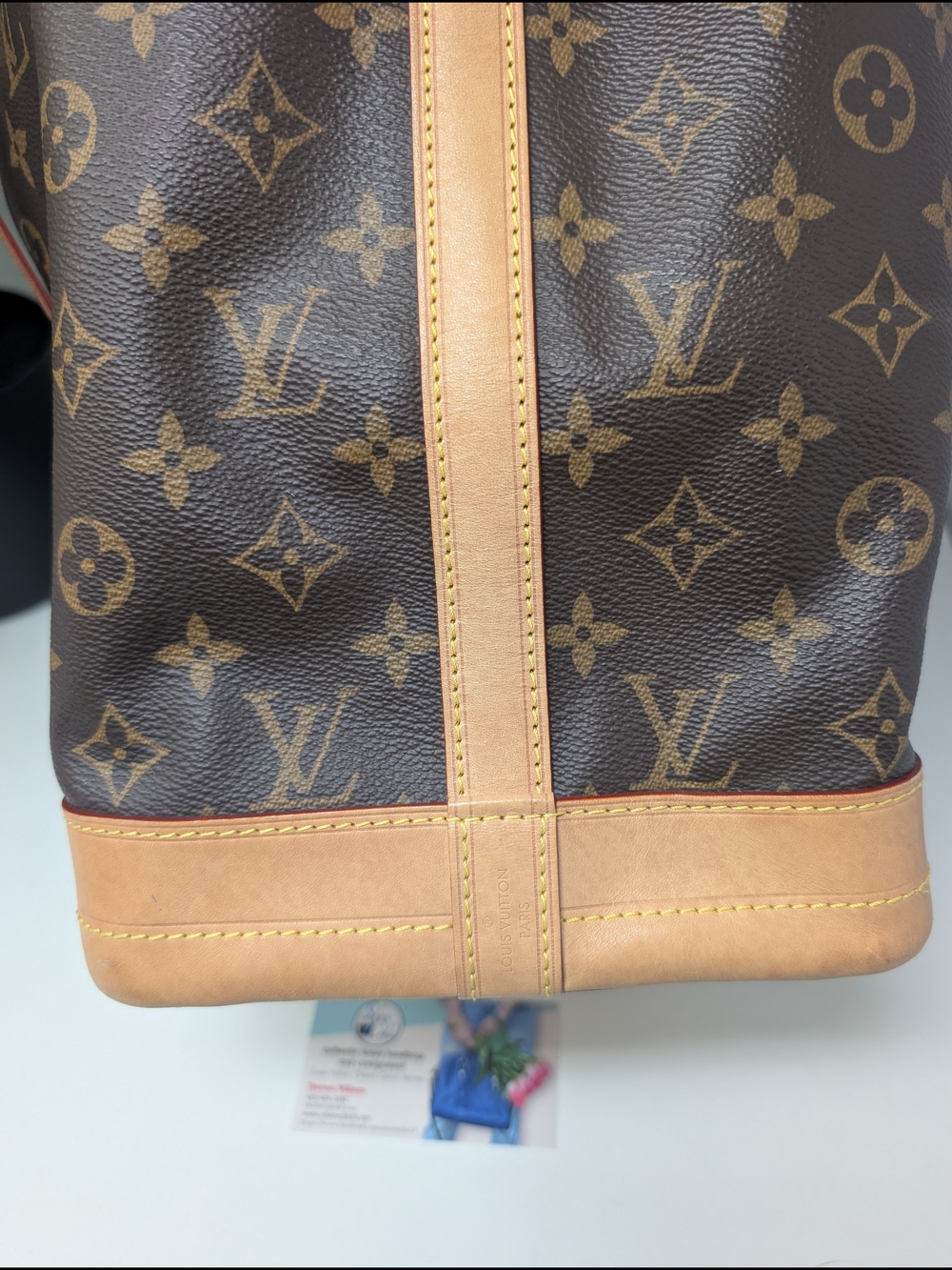 Louis Vuitton Brown‎ Monogram Noé Drawstring Bucket Bag - Picture 6 of 16